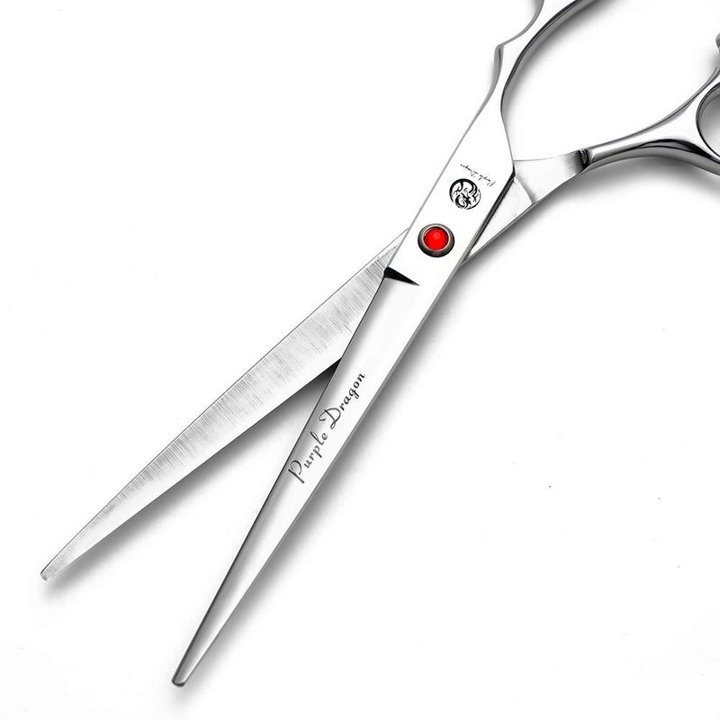 Purple Dragon 4â€œ/5"/5.5"/6"/6.5"/7"/7.5"/8"/9"/10" Sharp Edge Salon Hair Cutting Shears - Pet/Dog Grooming Scissors with Bag - Perfect for Barber or Pet Groomer - Image 2